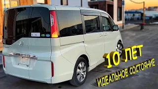 идеальная HONDA STEPWGN с пробегом 14.000км из Японии которой 10 ЛЕТ