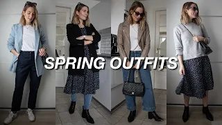 Styling my spring capsule wardrobe | Spring outfit ideas