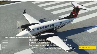 King Air 350i ENGINE FAILURE