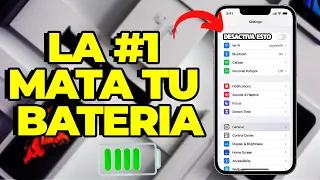 +9 COSAS Que Están ACABANDO Con La Bateria de tu iPhone ➡️ DESACTIVA ESTO AHORA