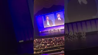 PaleyFest 2018 supernatural truth or dare thumb war mishap Collins