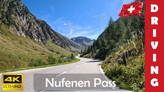 Driving in Switzerland 19: Nufenen Pass (Gletsch - Airolo) 4K 60fps