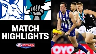 Brown bags 10 goals | North Melbourne v Port Adelaide Highlights | Round 22, 2019 | AFL