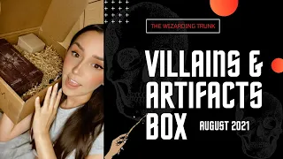 The Wizarding Trunk ☠️ Villains and Dark Artifacts Box August 2021