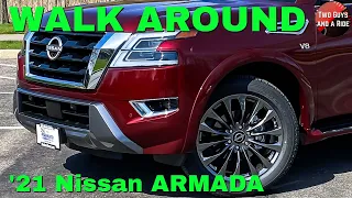 2021 Nissan Armada - walk around