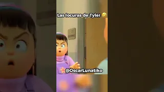 Las locuras de Tyler 🤣 #short #turningred || Oscar Lunatiko