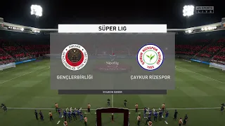Genclerbirligi vs Caykur Rizespor | Süper Lig (23/04/2021) | Fifa 21