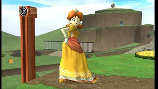 Smash Bros Remix: Classic Mode as Daisy