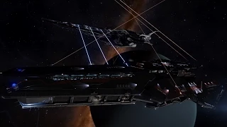 Elite: Dangerous Imperial vs Federation Capital Ship