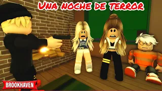 UNA NOCHE DE TERROR - Parte 2-FINAL |Roblox Brookhaven rp|Mini pelicula(Con voces)Historia de Roblox