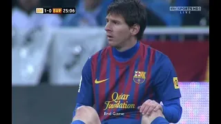 Lionel Messi vs Real Madrid La Liga 2011-12 English Commentary