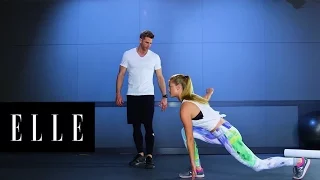 3 Moves To Get a  Supermodel's Thighs and Butt | ELLE