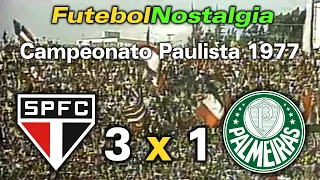 São Paulo 3 x 1 Palmeiras - 15-05-1977 ( Campeonato Paulista )