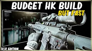 BUDGET HK 416A5 BUILD BUT FAST - EFT ESCAPE FROM TARKOV - HIGH ERGO LOW RECOIL - 12.12