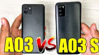 GALAXY A03 VS GALAXY A03S - QUAL MELHOR ? #COMPARATIVO