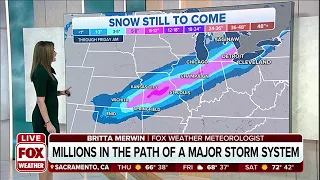 Behemoth Winter Storm Bringing Heavy Snow, Ice Through Central US