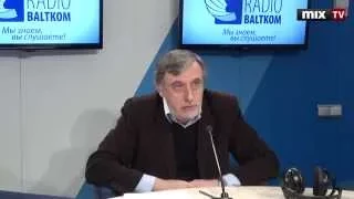 Российский историк и писатель Александр Мосякин в программе "Утро на Балткоме". MIX TV