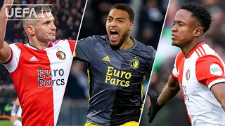 🔴⚪ LINSSEN, DESSERS, SINISTERRA | All FEYENOORD 2021/22 GOALS to reach the #UECL Final ⚽