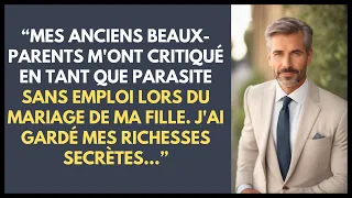 Mes anciens beaux-parents m'ont critiqué en tant que parasite sans emploi lors du mariage de ma...