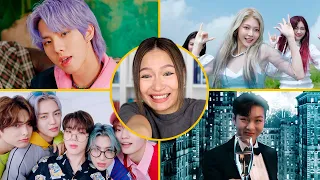 REACTING TO EVERGLOW, BTOB, A.C.E, MCND: CUOK