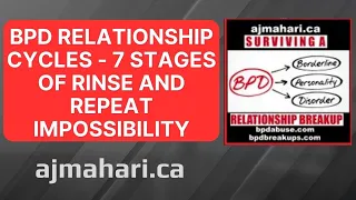 BPD Relationship Cycles - 7 Stages Of Rinse and Repeat Impossibility