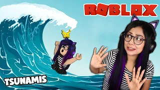 PODRE SOBREVIVIR A LOS TSUNAMIS EN ROBLOX? | Kori