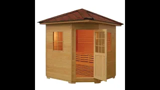 4 - 5 Person Outdoor Sauna