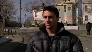 Jackie Jr gets shot by Paulie and goes to his own funerals - The Sopranos