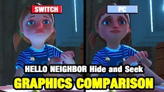 Hello Neighbor Hide and Seek Graphics Comparison - Switch vs PC