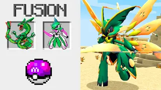 Criei Pokémons FUSÕES no Minecraft Pixelmon