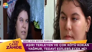 Aşırı terleyen Yağmur tedavi edilebilecek mi?