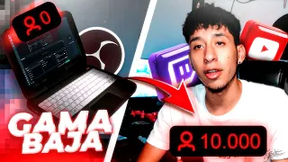 ✅ ESTA ES La MEJOR CONFIGURACION de OBS para PC de BAJOS RECURSOS  🔴 ( STREAM con PC MALA ) 2024