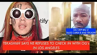 Tekashi69 says HE IS NOT SCARED OF LA Warnings, He's Begging for Someone Check His Gangsta, SPOOKY