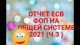 ЕСВ ОТЧЕТ ГОДОВОЙ ЗА 2021 Г. ДЛЯ ФОП НА ОБЩЕЙ СИСТЕМЕ