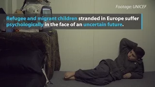 Refugee and migrant children in Europe at risk of psychosocial distress