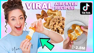 Testing VIRAL Airfryer Recipes from Tiktok