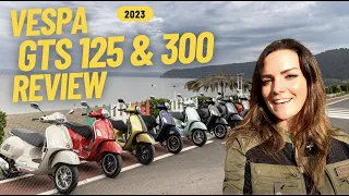 New Vespa GTS 300 & 125 – Test Ride Review of the New 2023 Models