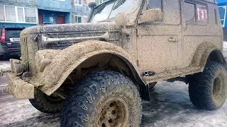 Homemade budget off road suv build from GAZ-69