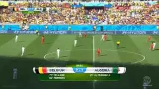 Belgium vs Algeria 2-1