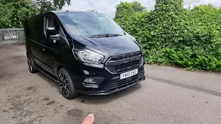 Ford Transit Custom with 20" Alloys, Raptor Style Ford Grille, Sport Styling at Downs Autos Ltd.