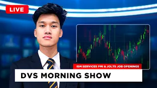 🔴 LIVE FOREX DAY TRADING - ISM MANUFACTURING PMI! January 3, 2024 ( XAU USD & GBP JPY )