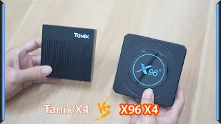 So sánh Android TV Box Tanix X4 và EnyBox X96 X4