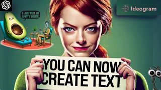 Create Text Using AI Art for Free with Ideogram & Why is Everyone Excited About DALL-E 3