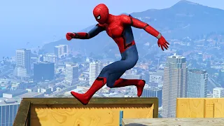 GTA 5 Spiderman Parkour Fails Ep.1 ( GTA 5 Radgolls Funny Moments)