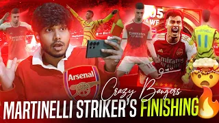 BIG TIME EPIC G.MARTINELLI 90+ FINISHING IS MIND BLOWING 🤯😱  ARSENAL WING KING #efootball #arsenal