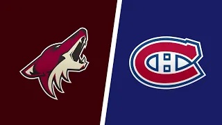 Arizona Coyotes vs Montreal Canadiens 10/20 NHL Hockey Pick and Prediction NHL Betting Tips