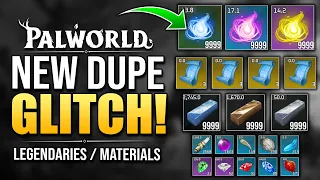 Palworld - NEW DUPLICATION GLITCH - How To Dupe PAL SOULS, EASY Legendaries, Metal Ingots & More