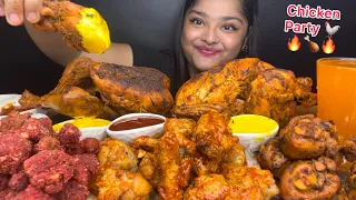 2 WHOLE TANDOORI CHICKEN 🐓 CHEETOS CHICKEN POPCORN, TANDOORI CHICKEN LEG PIECE 🍗HOT CHICKEN WINGS