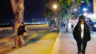 Beach Road Pattaya. Evening scenes. Thailand. VLOG 48