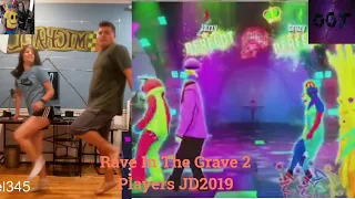 Just Dance 2019 Rave In The Grave Feat Galaxygamerjayde 2 Players 5 stars + Megastar Xbox 360 Kinect